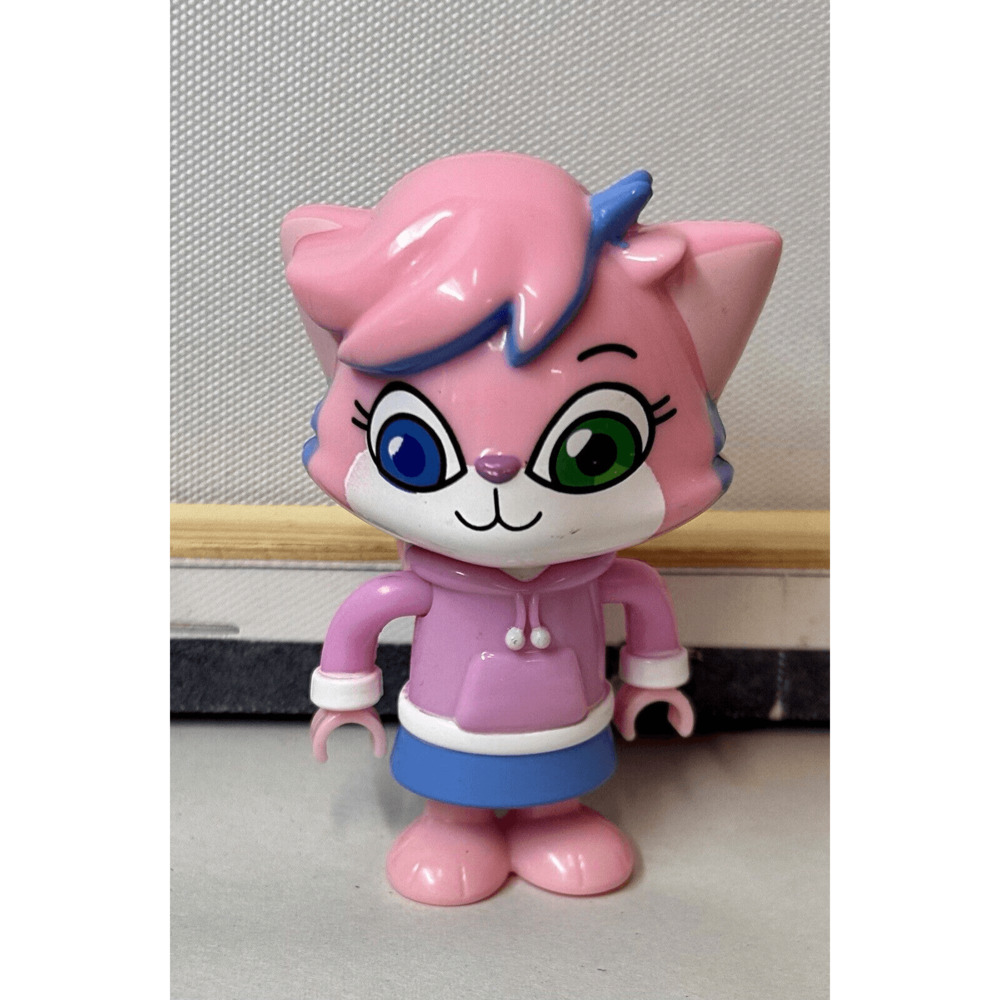 RYAN’S WORLD ALPHA LEXA PINK CAT 2” FIGURE BONKERS (MF518)